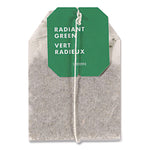 Teavana Tea Bags, Radiant Green, 0.09 oz, 24/Box