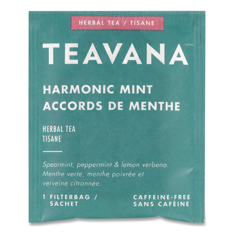 Teavana Tea Bags, Harmonic Mint Decaf, 0.05 oz, 24/Box