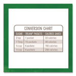 Natural Sugar Substitute, 0.12 oz Packet, 140/Box