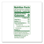 Natural Sugar Substitute, 0.07 oz Packet, 400/Box