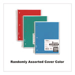 Spiral Notebook, 5-Subject, Medium/College Rule, Randomly Assorted Cover Color, (200) 11 x 8 Sheets