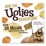 Kettle Potato Chips, Sea Salt, 2 oz Bags, 24/Carton