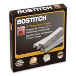 Heavy-Duty Premium Staples, 0.38" Leg, 0.5" Crown, Carbon Steel, 1,000/box