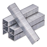 Heavy-Duty Premium Staples, 0.38" Leg, 0.5" Crown, Carbon Steel, 1,000/box