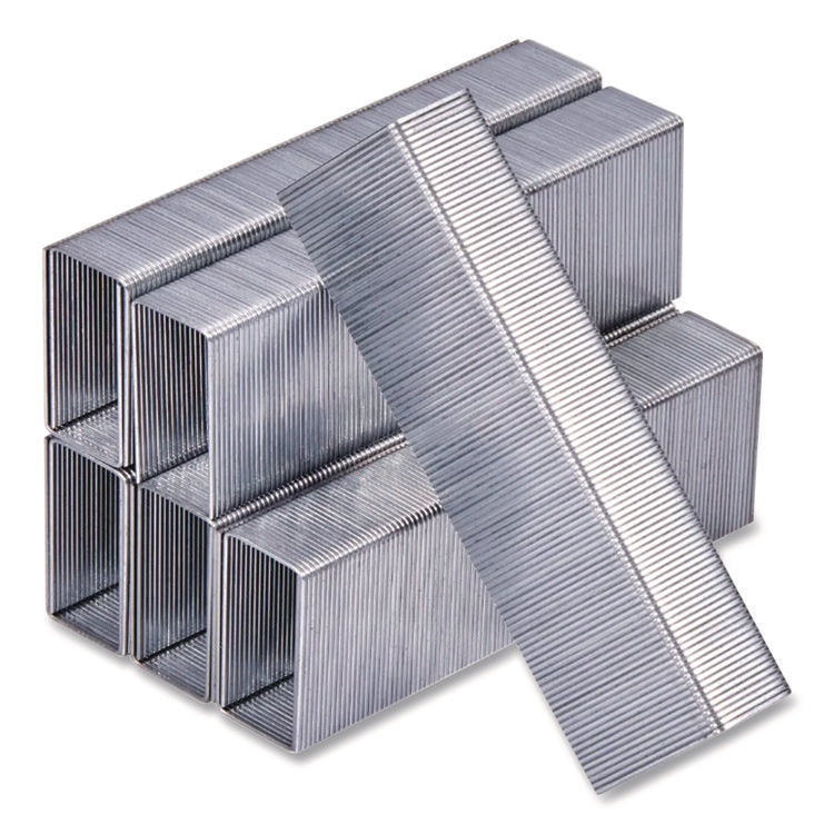 Heavy-Duty Premium Staples, 0.94" Leg, 0.5" Crown, Carbon Steel, 1,000/Box