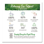 steep Cafe Organic Green Tea, Tropical, 50 Bags/Carton