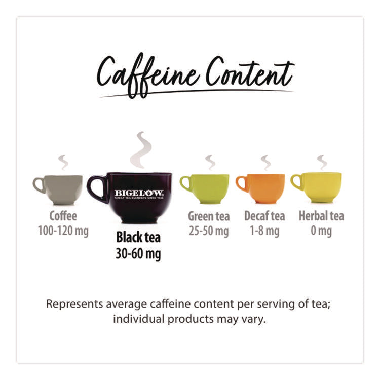 steep Cafe Organic Black Tea, English Breakfast, 50 Bags/Carton