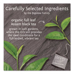 steep Cafe Organic Black Tea, English Breakfast, 50 Bags/Carton