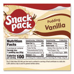 Pudding Cups, Vanilla, 3.5 Oz Cup, 48/carton