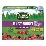 Juicy Burst Fruit Flavored Snack, Berry Medley, 32 Oz, 40/box