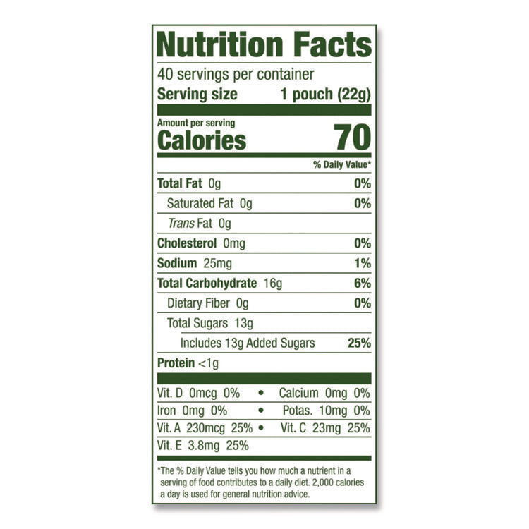 Juicy Burst Fruit Flavored Snack, Berry Medley, 32 Oz, 40/box