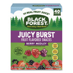 Juicy Burst Fruit Flavored Snack, Berry Medley, 32 Oz, 40/box