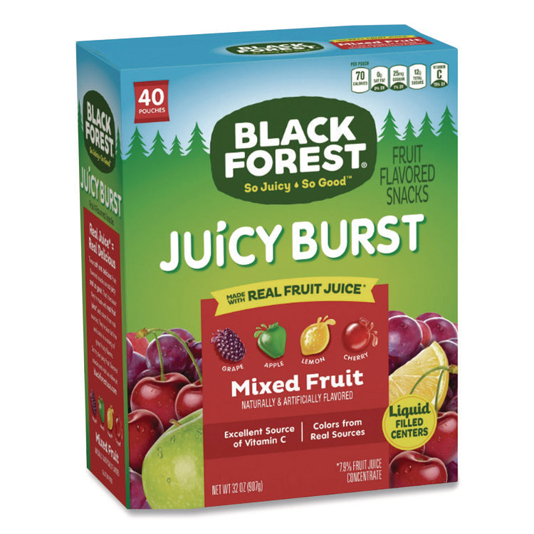 Juicy Burst Fruit Flavored Snack, Mixed Fruit, 32 Oz, 40/box