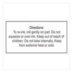 Premium Roll-On Ink, 2 Oz, Black