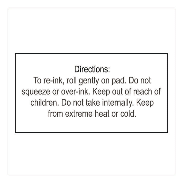 Premium Roll-On Ink, 2 Oz, Black