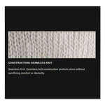 Knitted Kevlar Sleeve, 2-Ply, 18", Tan