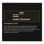 Knitted Kevlar Sleeve, 2-Ply, 18", Tan