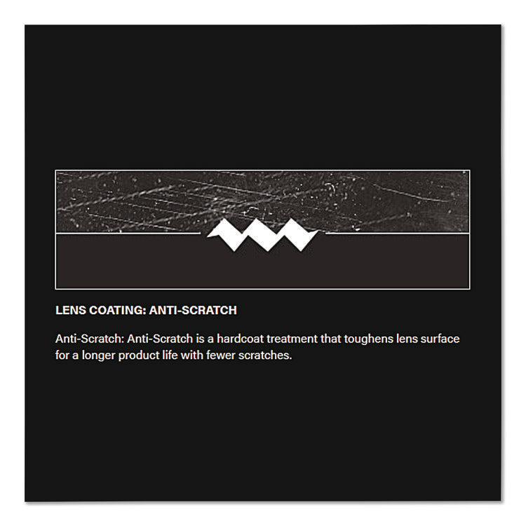 Zenon Z12 Polycarbonate Safety Glasses, Black Nylon Frame, Clear Polycarbonate Lens