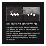 Zenon Z-Lyte Safety Glasses, Gray Frame, Gray Lens