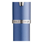 Allure Fountain Pen, Fine Point , Blue Ink, Silver/Black Barrel