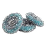 Ultra Steel Scrubbers, Gray/silver, 3/pack