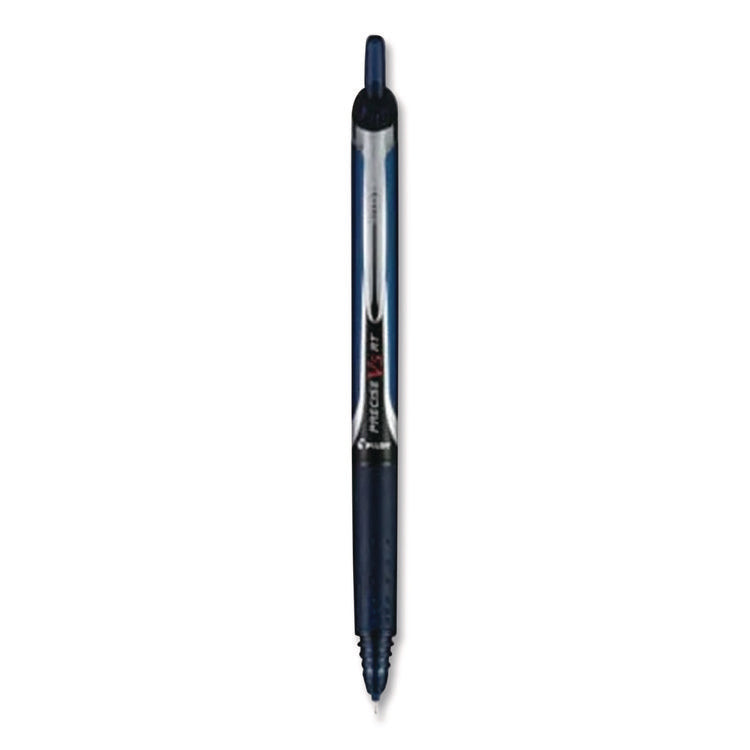 Precise V5RT Rollerball Pen, Retractable, Extra-Fine 0.5 mm, Assorted Ink and Barrel Colors, 3/Pack