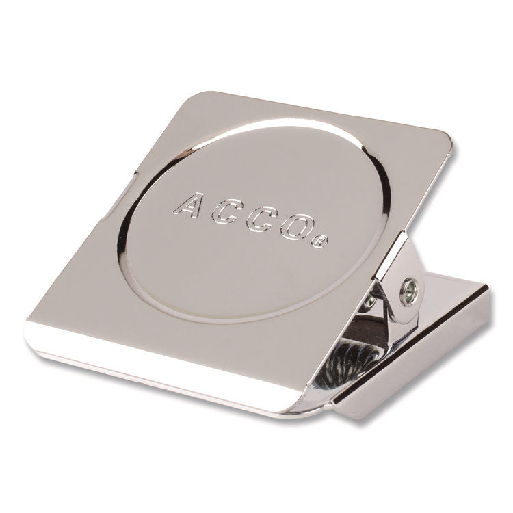 Magnetic Clips, 0.88" Jaw Capacity, Silver, 12/Pack