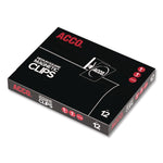 Magnetic Clip, 1" Jaw Capacity, Silver, 12/Pack