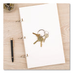 Metal Book Rings, 1" Diameter, 100/Box