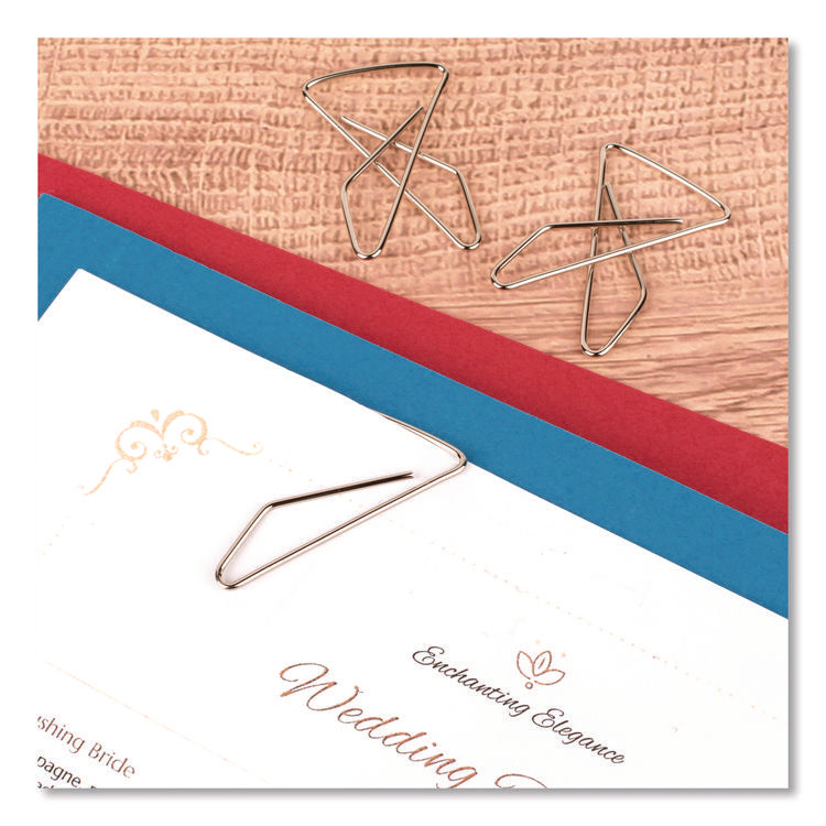 Ideal Clamps, #2, Smooth, Silver, 50/Box