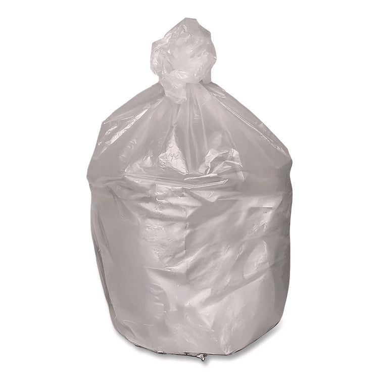 Global Ultra Plus Industrial Trash Bag, 45 gal,16 mic, 40 x 48, Natural, 80/Carton