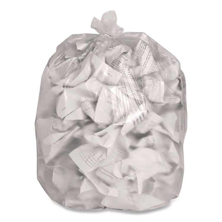 Global Ultra Plus Industrial Trash Bag, 45 gal,16 mic, 40 x 48, Natural, 80/Carton