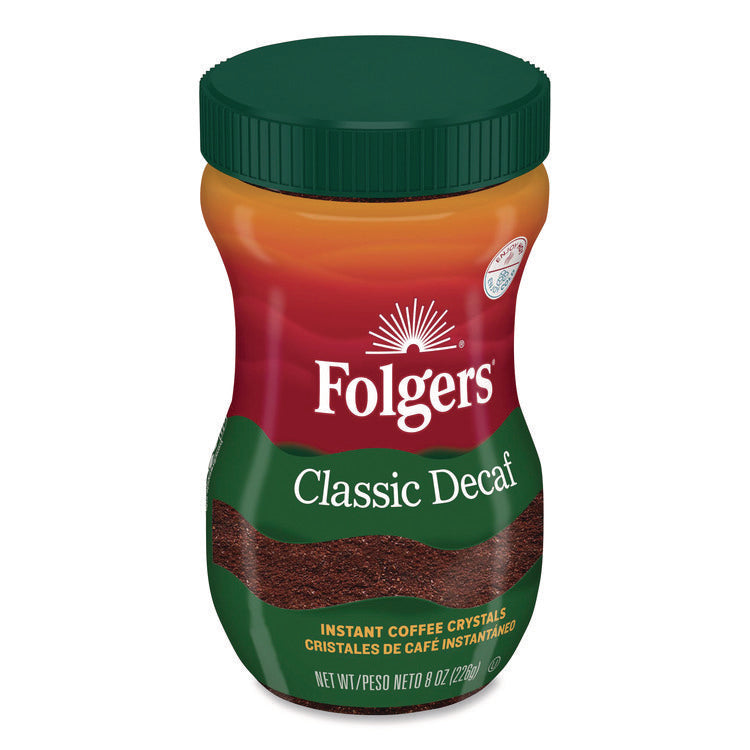 Classic Decaf Instant Coffee, 8 oz Jar