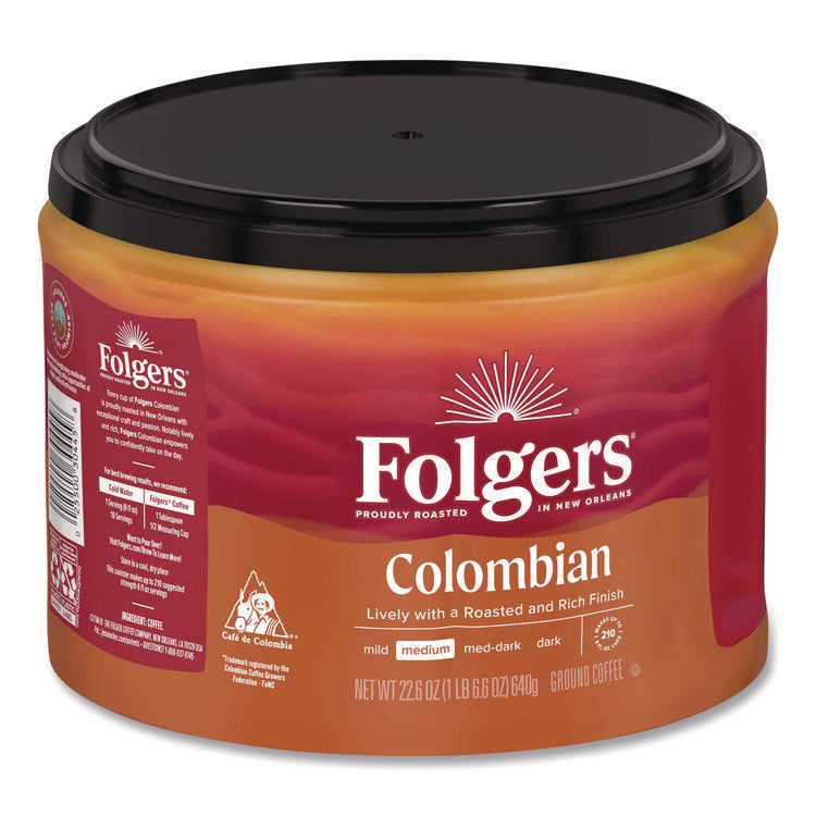 100% Columbian Coffee, 22.6 oz Canister