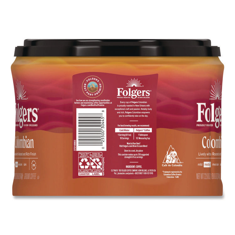 100% Columbian Coffee, 22.6 oz Canister