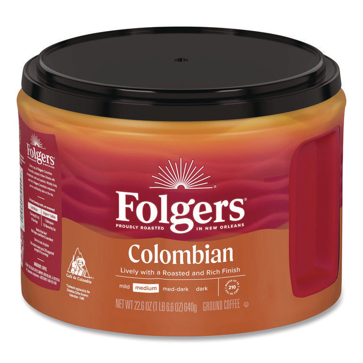 100% Columbian Coffee, 22.6 oz Canister