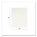 Oceanmat Hard Floor Chair Mat, 46 x 60, Clear