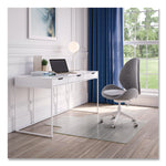 OceanMat Hard Floor Chair Mat, Lipped, 45 x 53, Clear