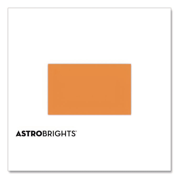 Color Paper, 24 lb Bond Weight, 8.5 x 14, Cosmic Orange, 500/Ream