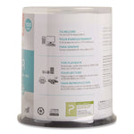 CD-R Printable Recordable Disc, 700 MB/80 min, 48x, Spindle, Matte White, 100/Pack