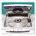 CD-R Printable Recordable Disc, 700 MB/80 min, 48x, Spindle, Matte White, 100/Pack