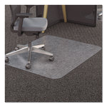 All Day Use Chair Mat - All Carpet Types, 46 X 60, Rectangle, Clear