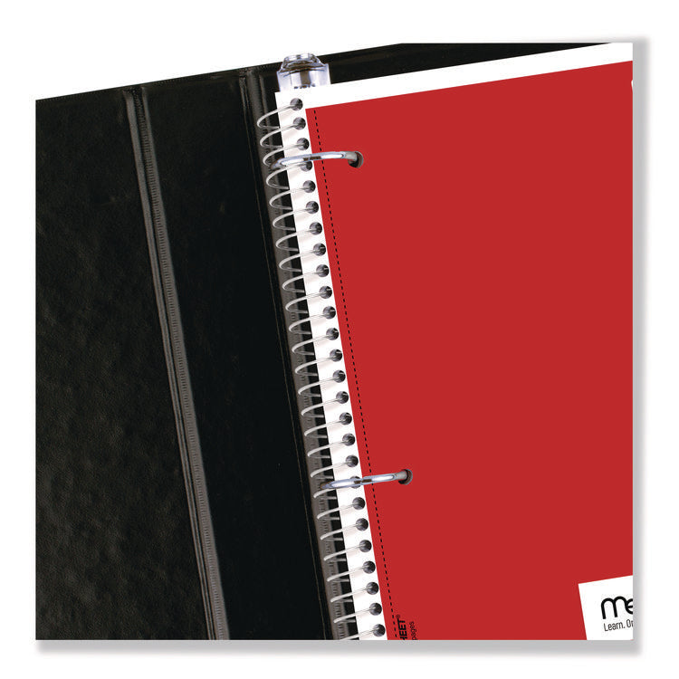 Spiral Notebook, 1-Subject, Wide/Legal Rule, Randomly Assorted Cover Color, (100) 10.5 x 7.5 Sheets