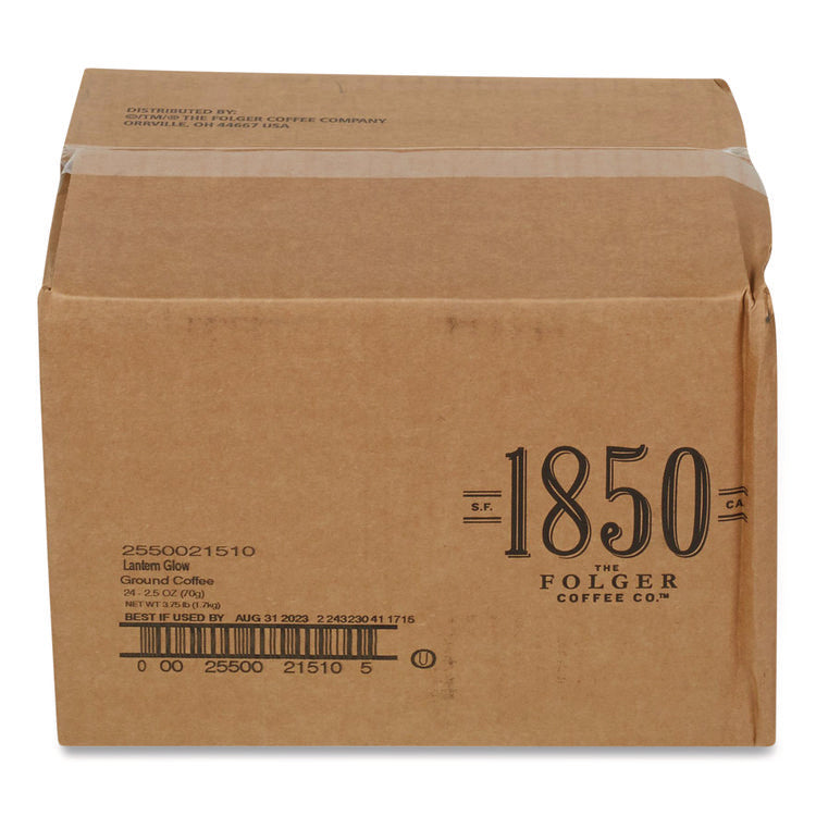 Lantern Glow Coffee Fraction Packs, 2.5 oz Pack, 24 Packs/Carton