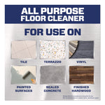 Finished Floor Cleaner, Lemon Scent, 1 Gal Bottle, 3/carton