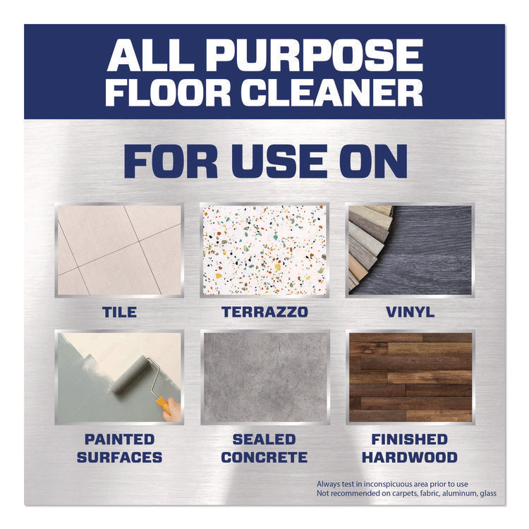 Finished Floor Cleaner, Lemon Scent, 1 Gal Bottle, 3/carton