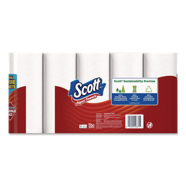 Choose-A-Sheet Mega Kitchen Roll Paper Towels, 1-Ply, 7.31 x 11, White, 108 Sheets/Roll, 15 Rolls/Pack, 2 Packs/Carton