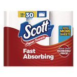 Choose-A-Sheet Mega Kitchen Roll Paper Towels, 1-Ply, 7.31 x 11, White, 108 Sheets/Roll, 15 Rolls/Pack, 2 Packs/Carton