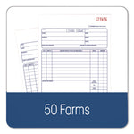 Multipart Repair Order Pad, Two-Part Carbonless, 5.56 x 7.94, 50 Forms Total