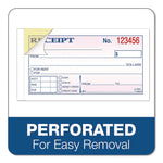 Money/Rent Receipt Book, Two-Part Carbonless, 4.88 x 2.75, 50 Forms Total